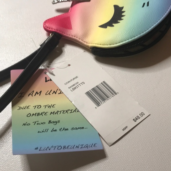 🌿 NWT Betsey Johnson • Wristlet Caticorn - Picture 5 of 9